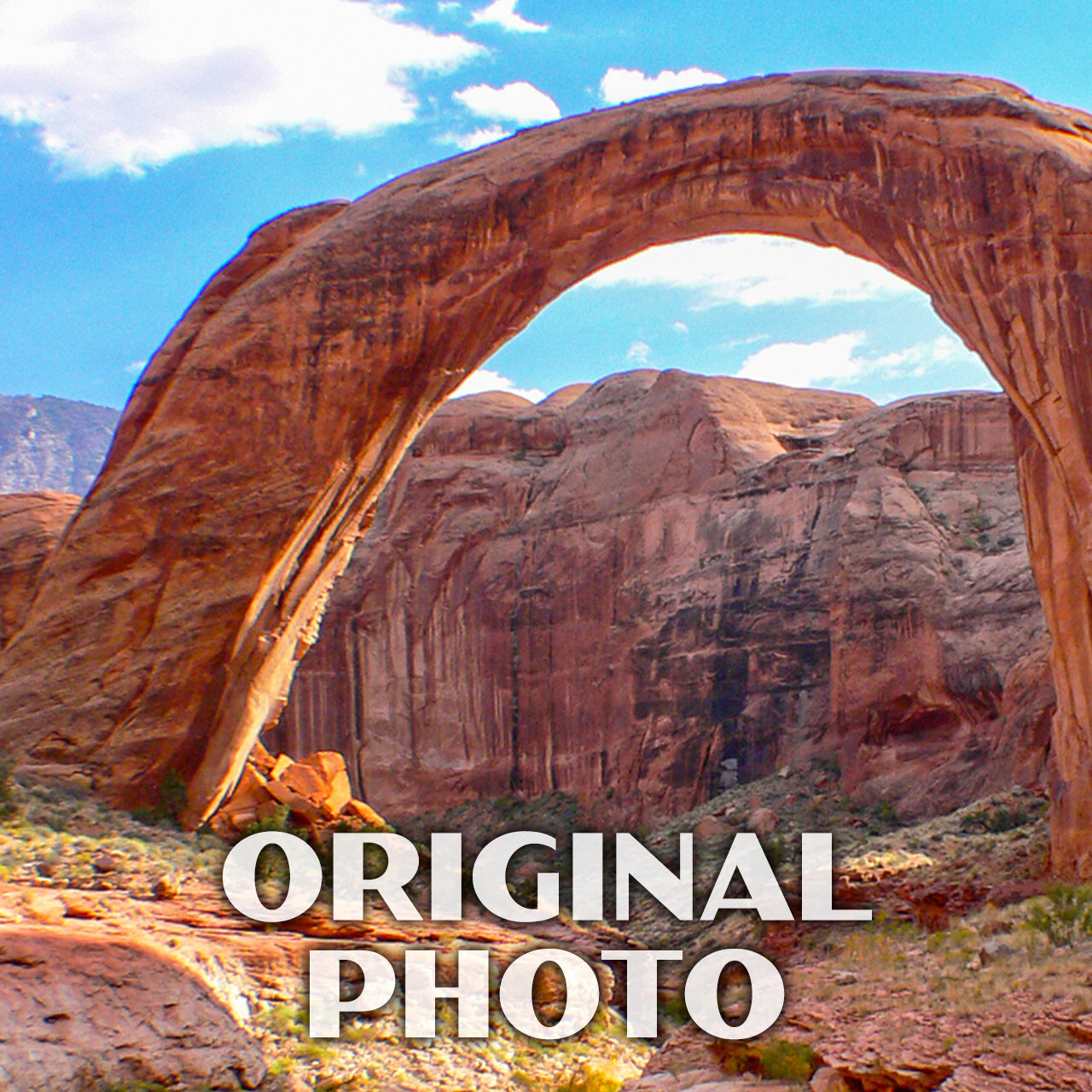 Rainbow Bridge National Monument Poster-WPA (Rainbow Bridge)