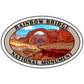 Rainbow Bridge national monument sticker