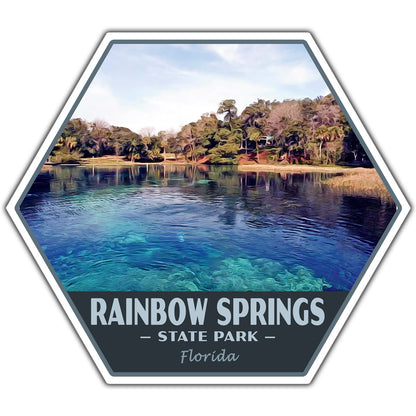 Rainbow Springs state park sticker