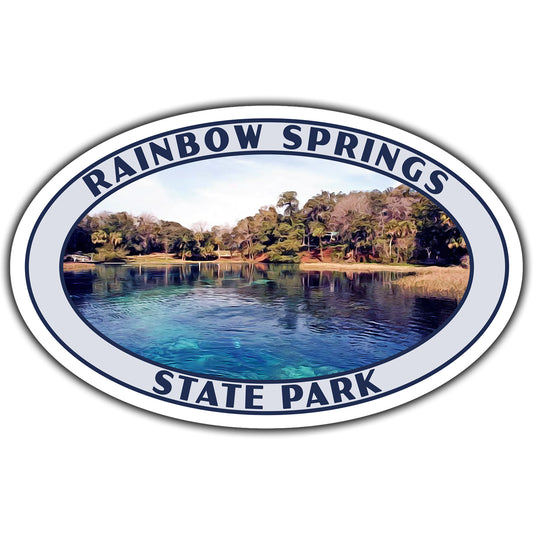 Rainbow Springs state park sticker