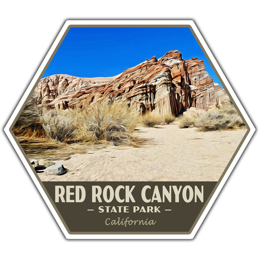 Red Rock Canyon state park sticker