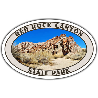 Red Rock Canyon state park sticker