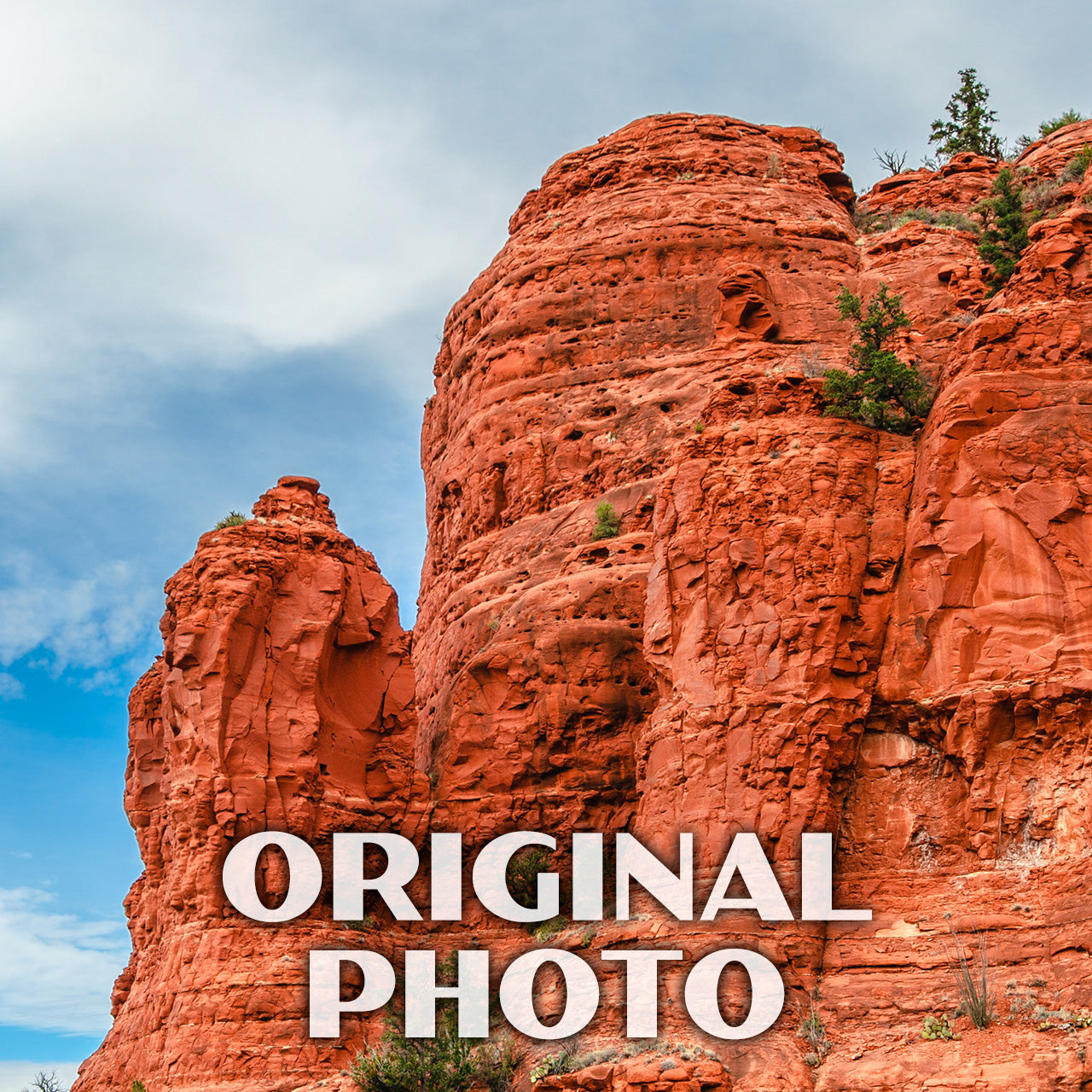 Red Rock State Park Poster-WPA (Peak View)