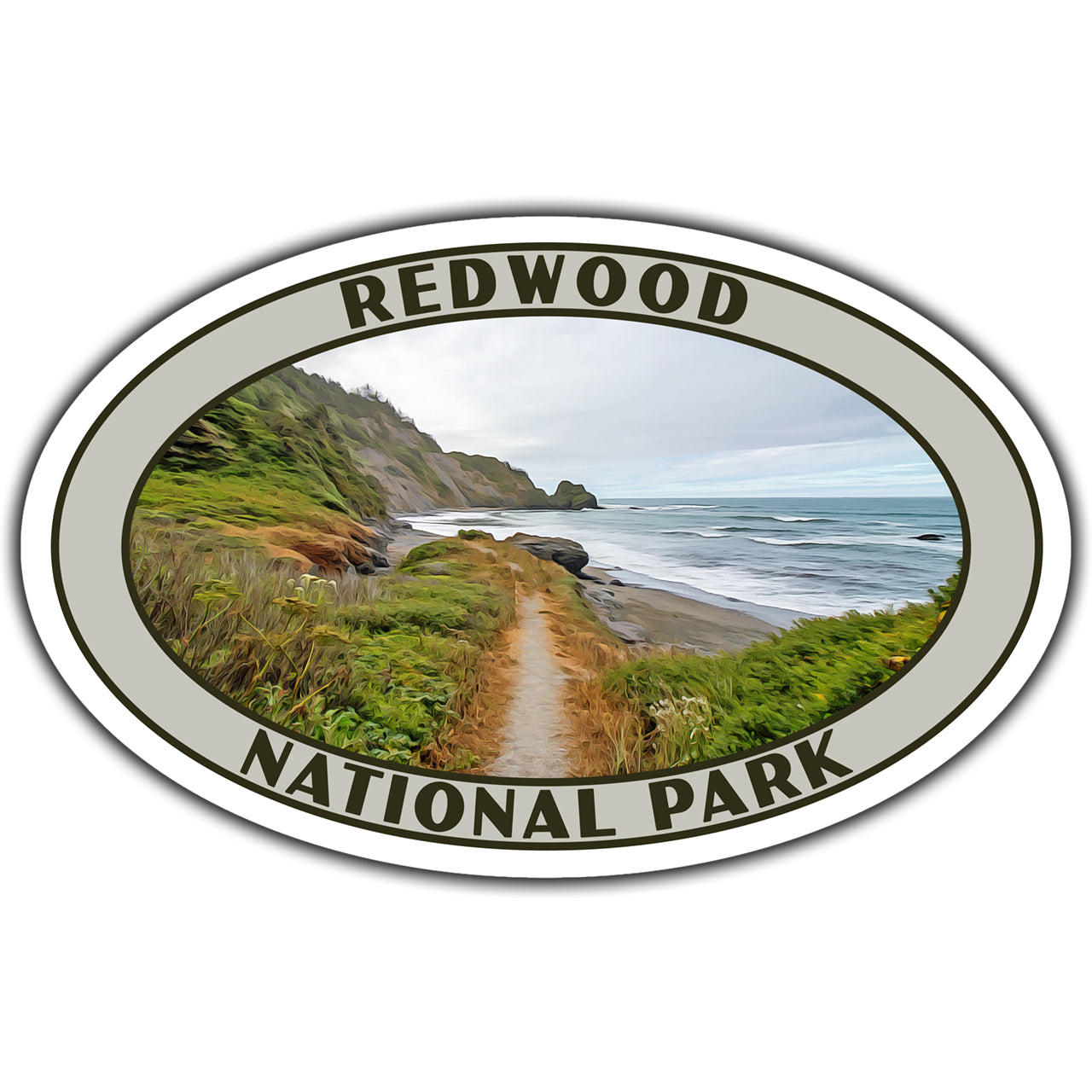 Redwood National Park Sticker