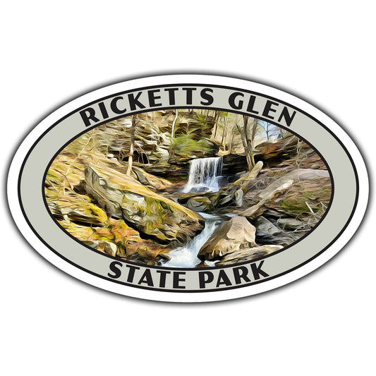Ricketts Glen state park sticker