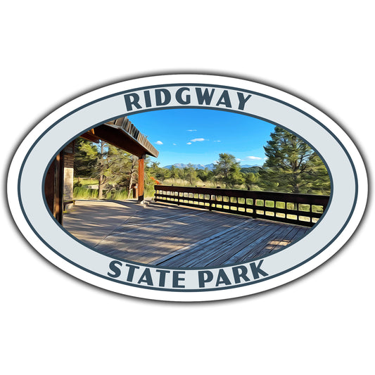 Ridgway state park sticker