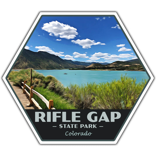 Rifle Gap state parks sticker