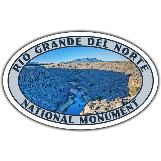 Rio Grande del Norte national monument sticker