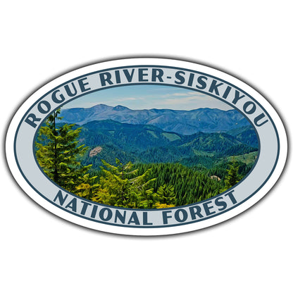 Rogue River-Siskiyou national forest sticker