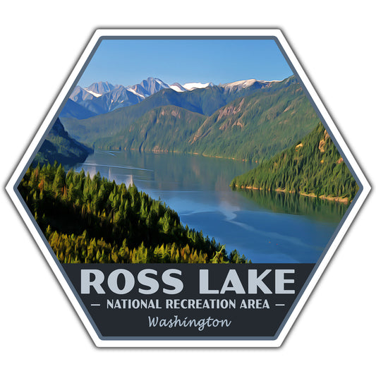 Ross Lake national recreation area sticker