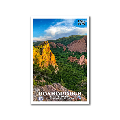 Roxborough State Park Poster - WPA (Lyons Spotlight) - CPF / FORSP