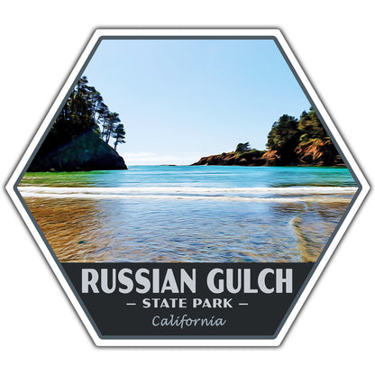 Russian Gulch State Park Sticker