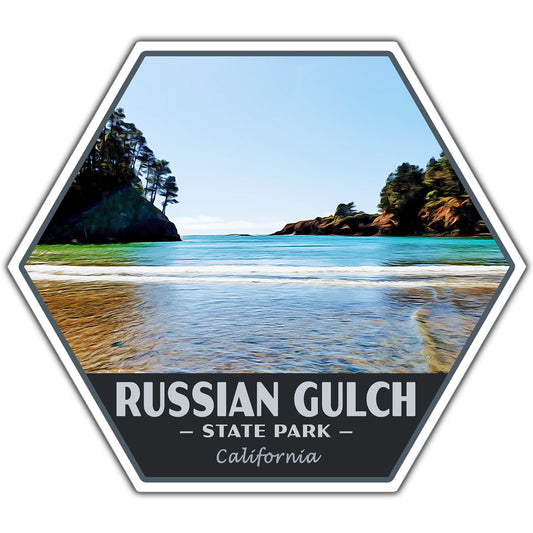 Russian Gulch State Park Sticker