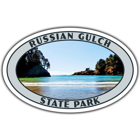 Russian Gulch State Park Sticker