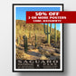 saguaro national park poster