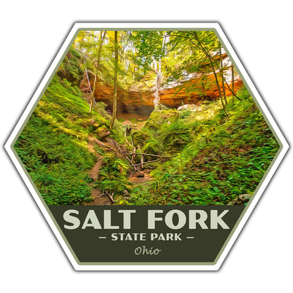 Salt Fork state park sticker