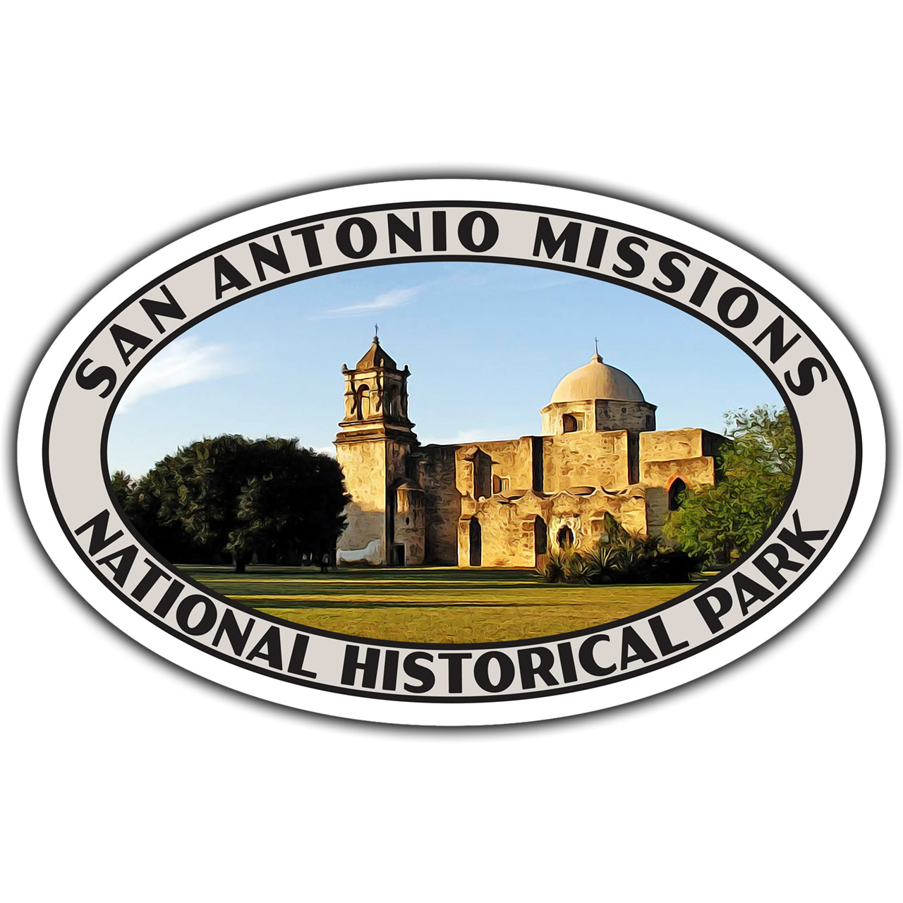San Antonio Missions national historical park sticker