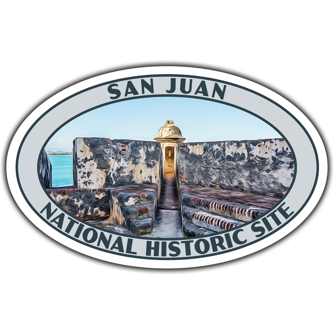 San Juan National Historic Site sticker