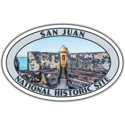 San Juan National Historic Site sticker