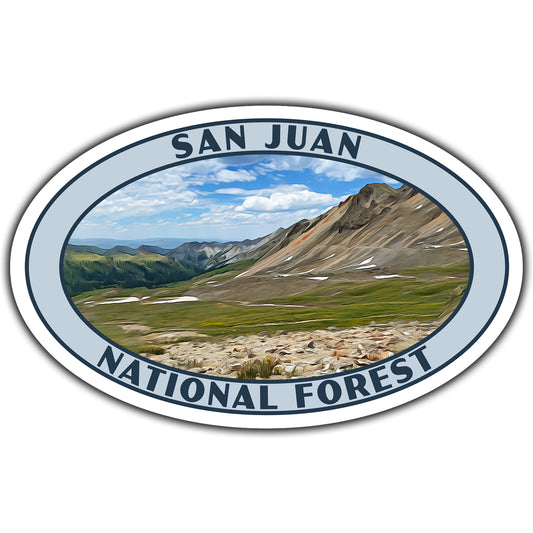 San Juan national forest sticker