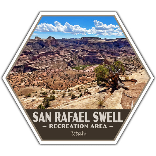 san rafael swell sticker