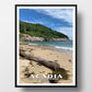 Acadia National Park Poster-WPA (Sand Beach)