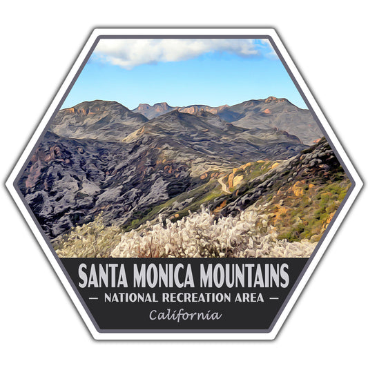 Santa Monica Mountains national recreation area sticker