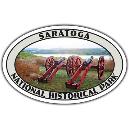Saratoga national historical park sticker