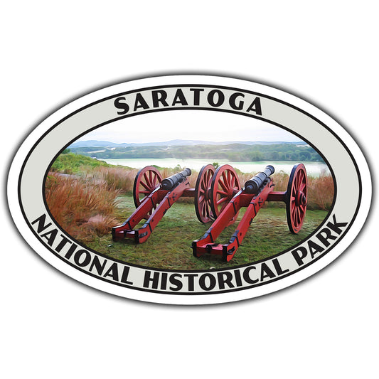 Saratoga national historical park sticker