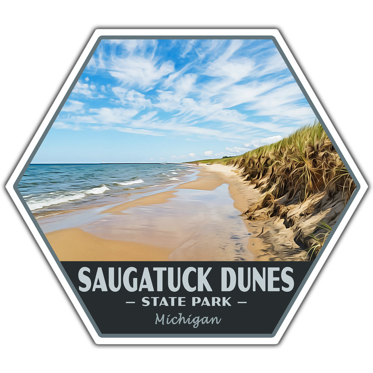 Saugatuck state park sticker