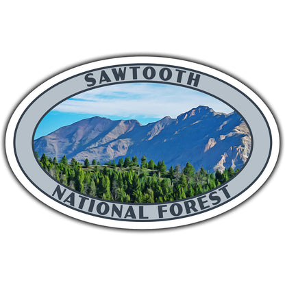 Sawtooth national forest sticker