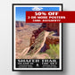 Canyonlands National Park Poster-WPA (Shafer Trail)