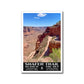 Canyonlands National Park Poster-WPA (Shafer Trail)