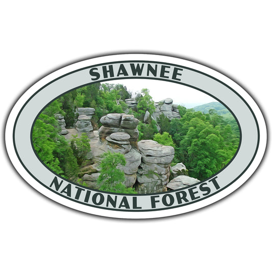 shawnee national forest sticker