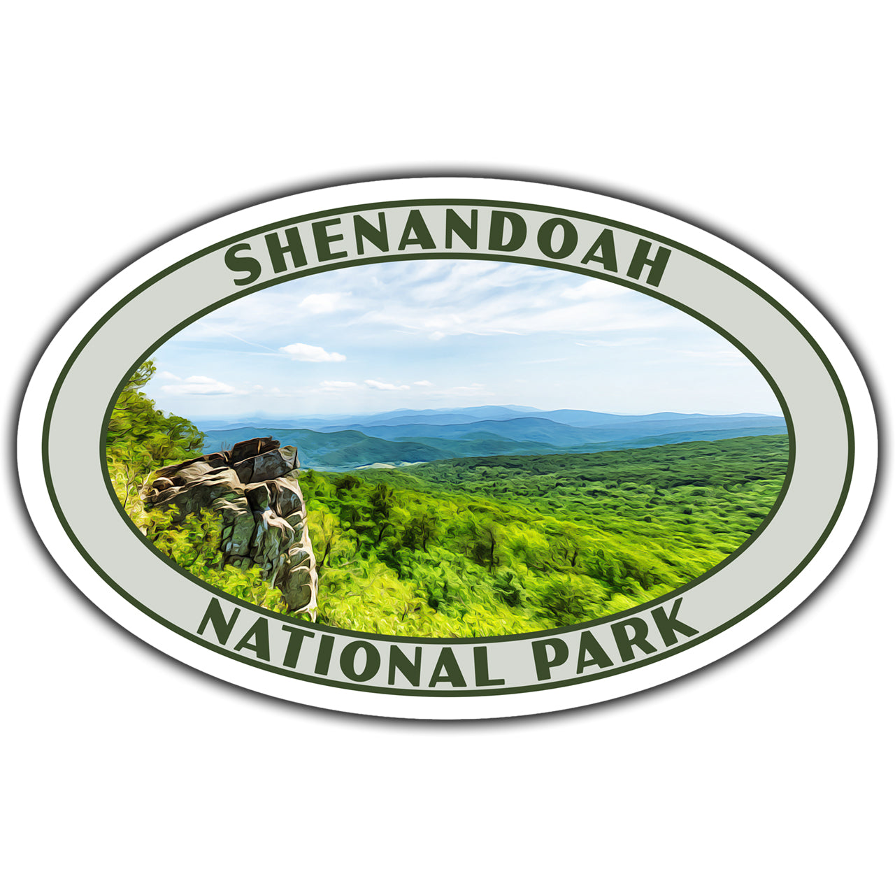 Shenandoah National Park Sticker
