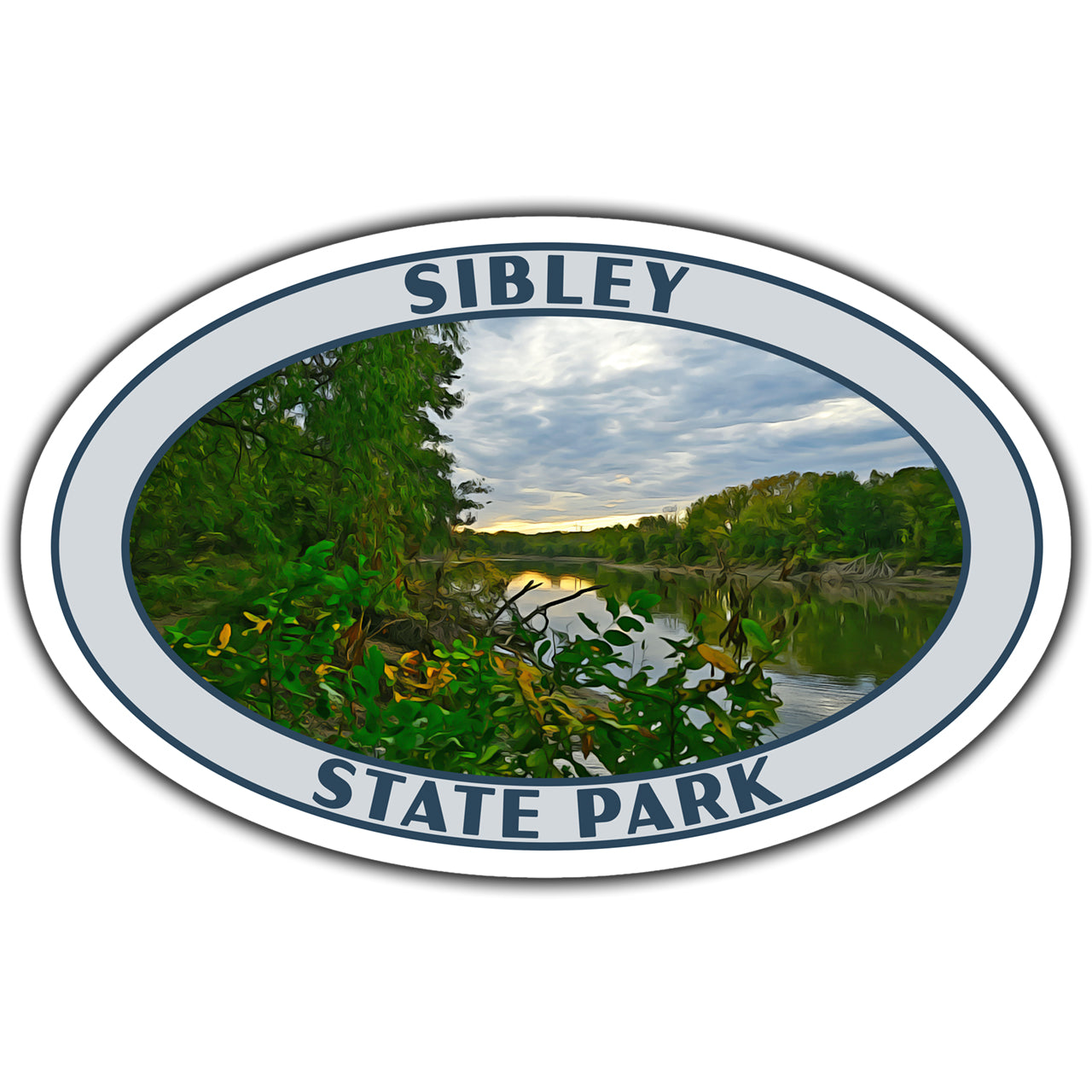 Sibley state park sticker
