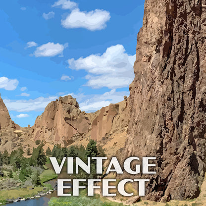 Smith Rock State Park Poster-WPA (Smith Rock Overlook)