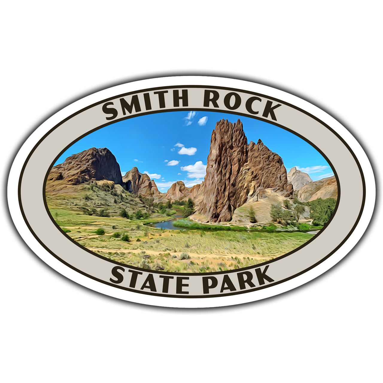 Smith Rock state park sticker