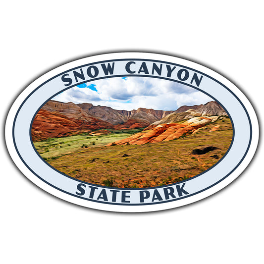 Snow Canyon state park sticker