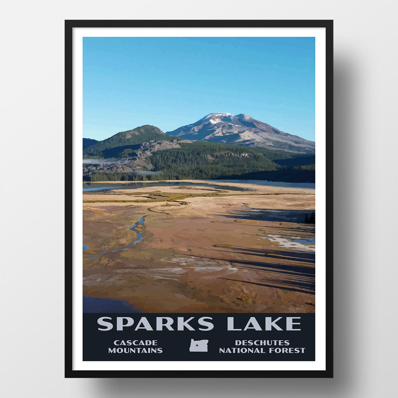 sparks lake poster