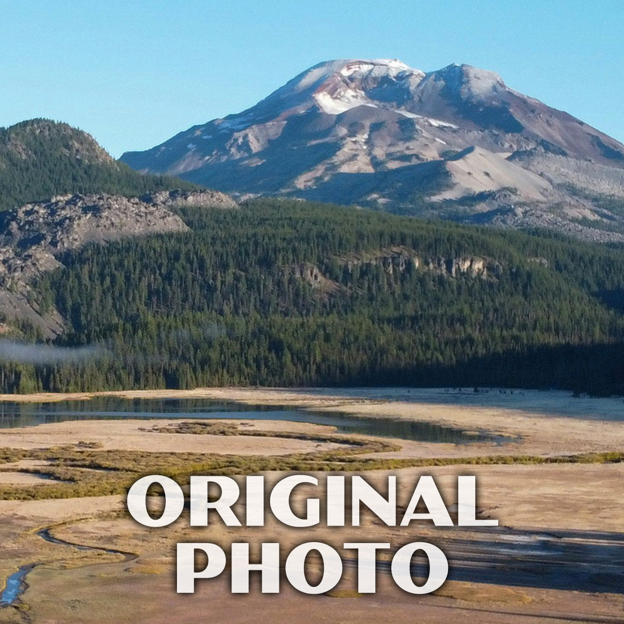 Sparks Lake Poster-WPA (South Sister) (Oregon State)
