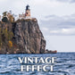 Split Rock Lighthouse State Park Poster-WPA (Stormy Seas in Fall)
