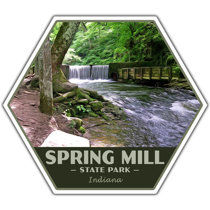 Spring Mill state park sticker