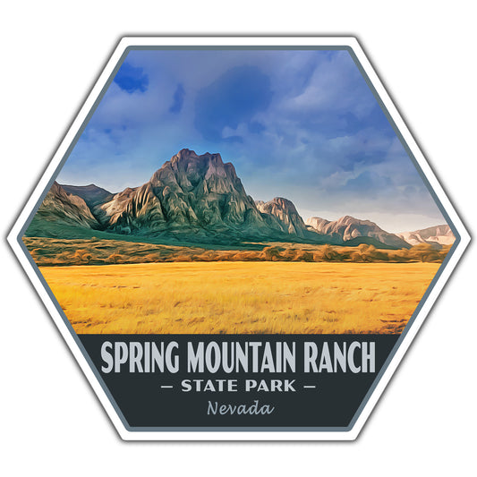 Spring Mountain Ranch state park sticker