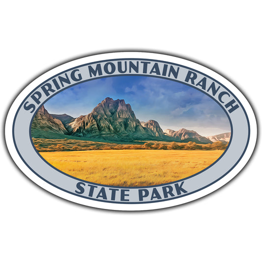 Spring Mountain Ranch state park sticker
