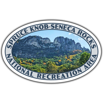 Spruce Knob-Seneca Rocks national recreation area sticker