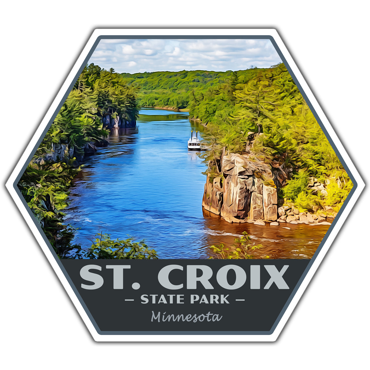 St. Croix state park sticker