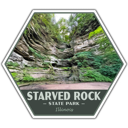 Starved Rock state park sticker