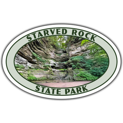 Starved Rock state park sticker