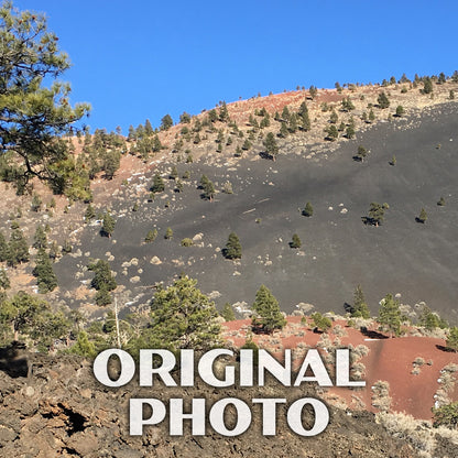 Sunset Crater Volcano National Monument Poster-WPA